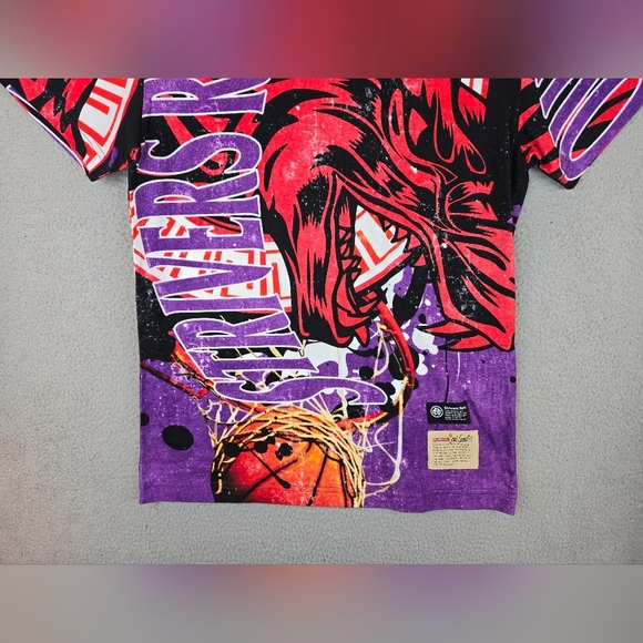 Strivers Row Mens Graphic Wolf Tee Shirts Sz M Crew Neck Short Sleeve Colorful - Picture 3 of 11